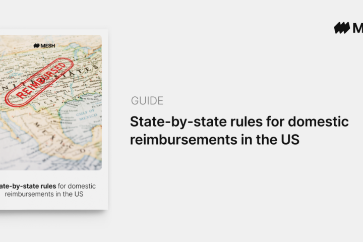 State-by-state rules for domestic reimbursements in the US