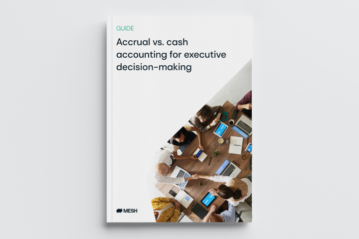 Accrual vs. cash accounting for executive decision-making