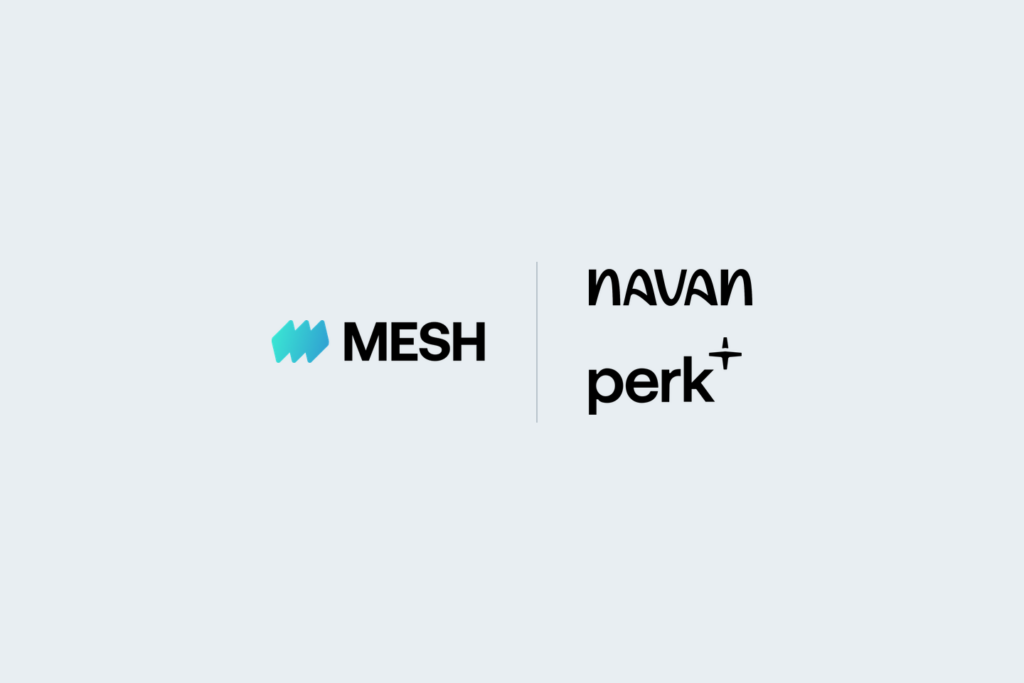 Mesh, Navan and Perk logos
