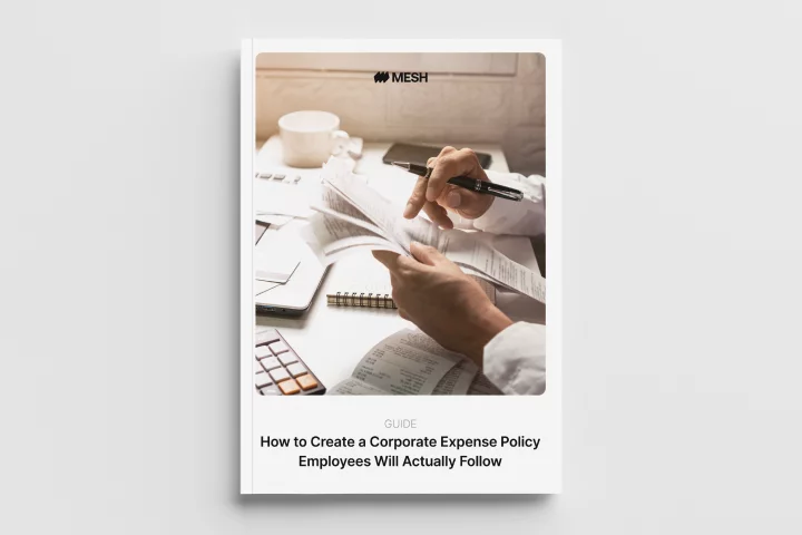 corporate expense policy guide